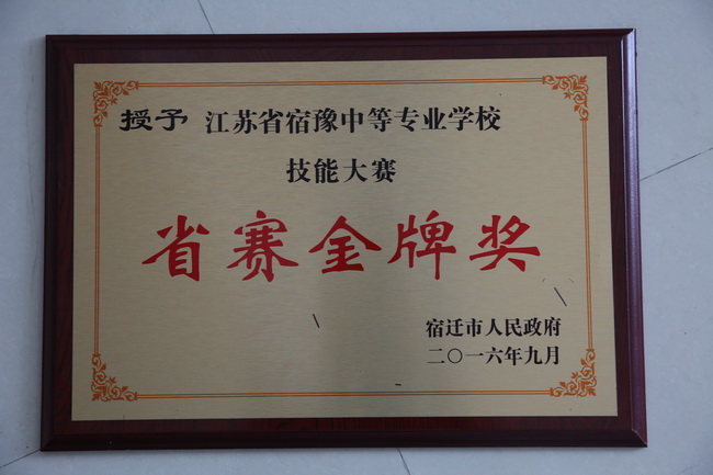 宿豫中等专业学校荣获多项市政府表彰