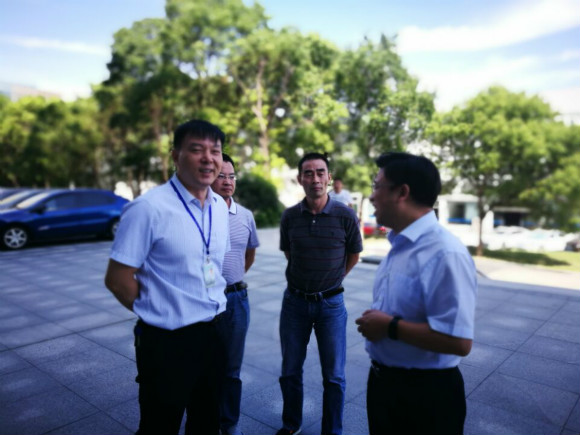 宿迁经贸高职赴镇江调研实训基地建设