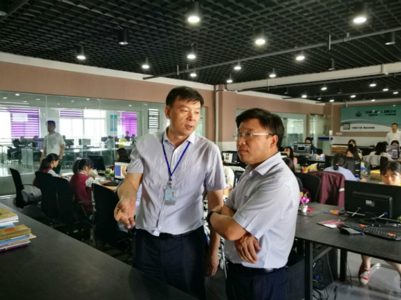 宿迁经贸高职赴镇江调研实训基地建设