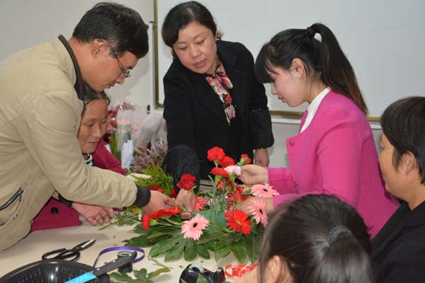 2016年第三期残疾人职业技能培训班在淮海技师学院开班