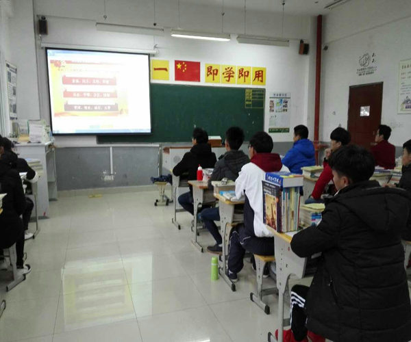 泗洪中专组织学生开展社会主义核心价值观学习活动