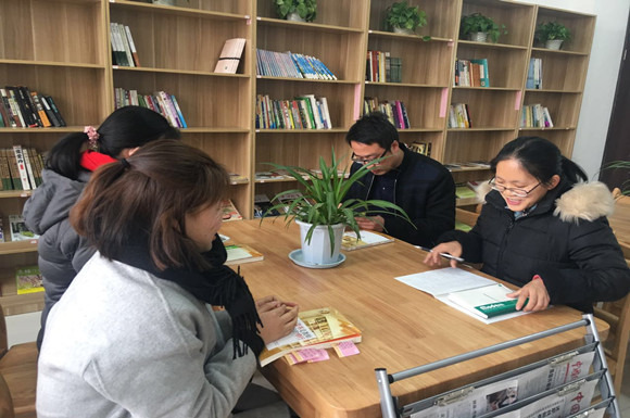 宿城中专开展教师读书活动