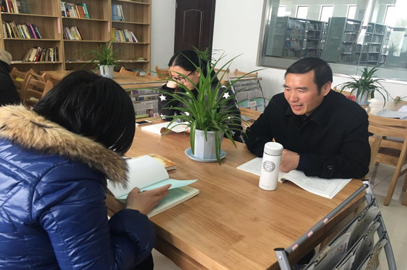 宿城中专开展教师读书活动