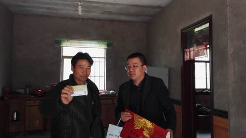 泗阳中专开展干部职工联系农户“三进三帮”回访工作