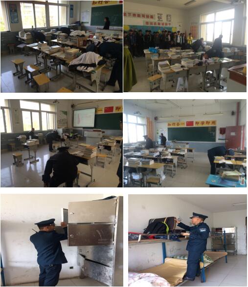 泗洪中专开展管制刀具及违禁品大检查活动
