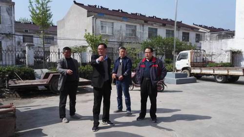 泗阳中专到挂钩村会办惠民实事项目