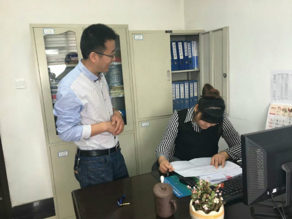 宿城中专开展企业用工需求情况调查活动