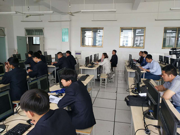 宿迁经贸高职机电系老师校级公开课教学效果良好