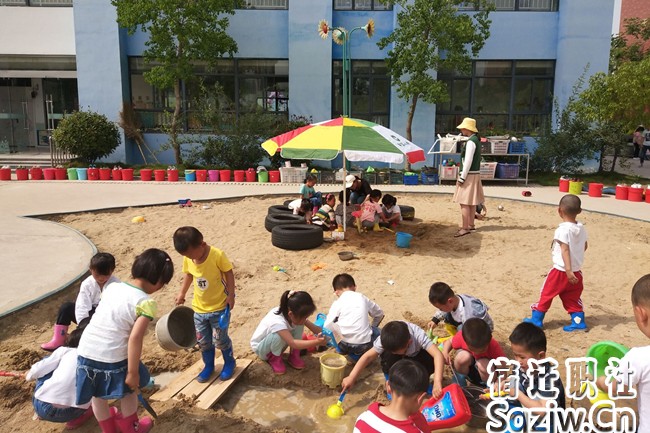 宿迁技师学院幼师专业学生到城区幼儿园开展见习活动