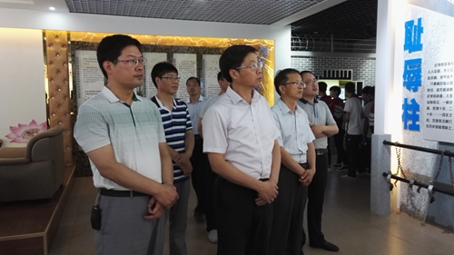 泗阳中专组织师生到县党风廉政教育基地参观学习