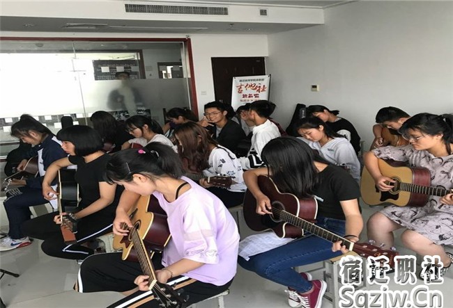 宿迁技师学院高职部开展丰富多彩的学生社团活动