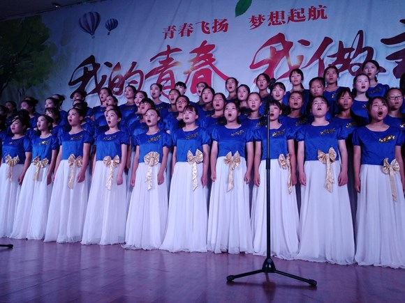 宿迁经贸高职2016级幼师专业技能汇报演顺利举行