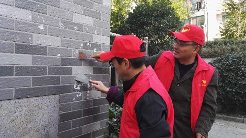 泗阳中专组织开展“泗水先锋” 党员志愿服务