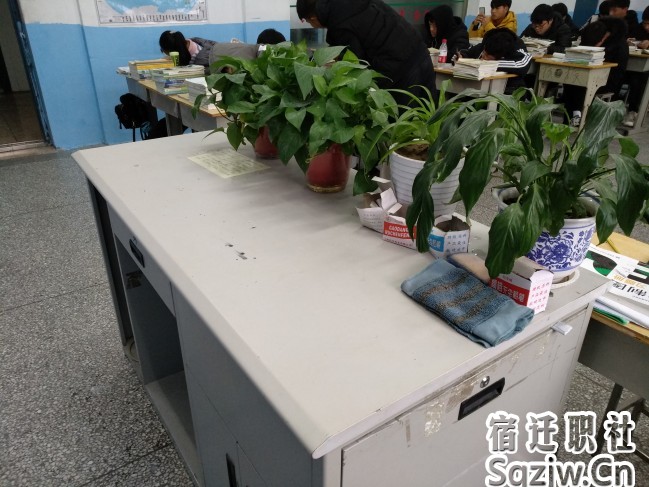 宿迁技师学院机电系开展教室文化氛围大整顿活动