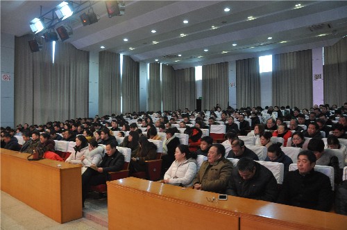 泗阳中专召开2019年春季开学工作会议