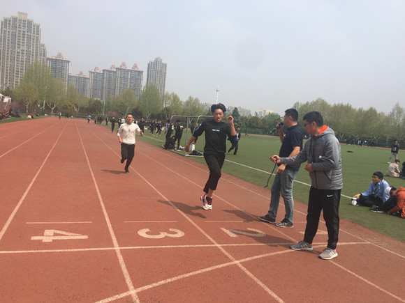 宿迁经贸高职汽车系举办2019年春季运动会