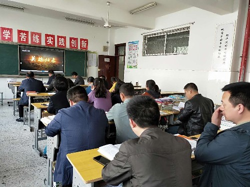 泗阳中专开展四月份“党员活动日”活动