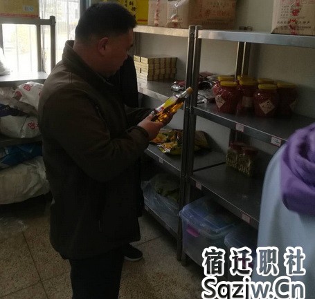 宿迁技师学院进行食堂卫生大检查
