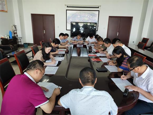 宿迁经贸高职机关党支部开展6月份党员活动日理论学习和测试活动