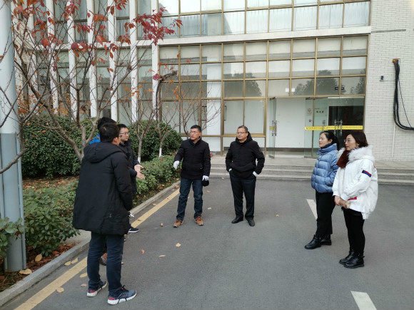 宿迁经贸高职校领导带队进行校园安全隐患大检查