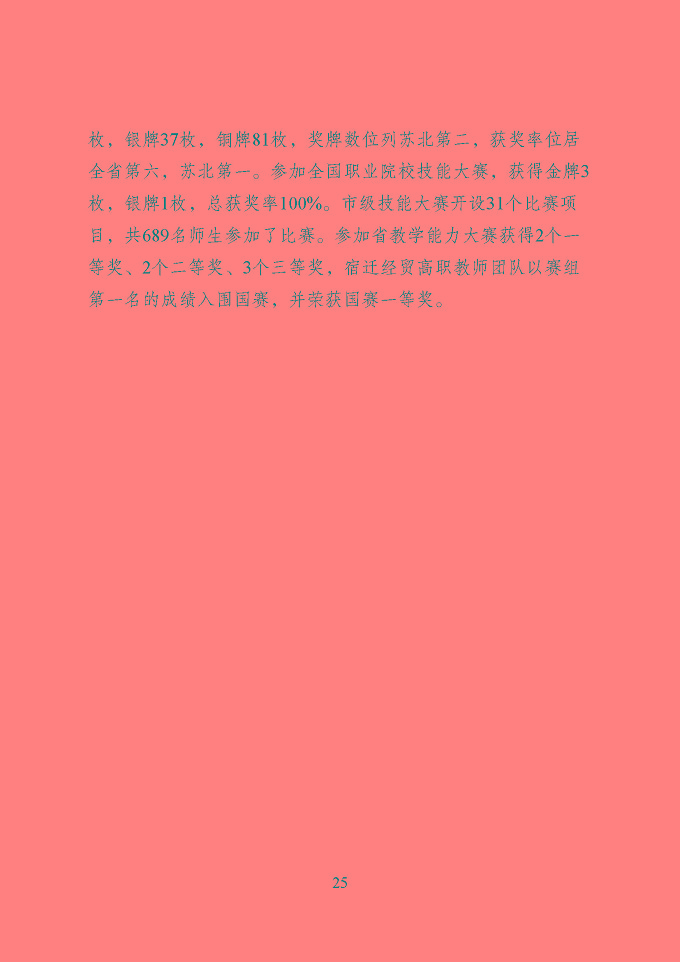 宿迁市中等职业教育质量年度报告（2019年）