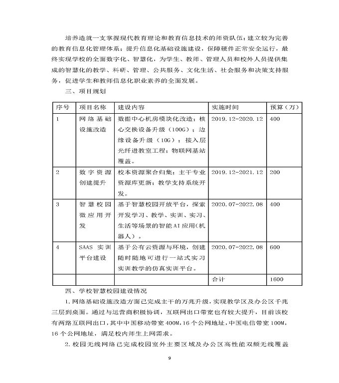 江苏省泗洪中等专业学校质量年度报告（2019年）