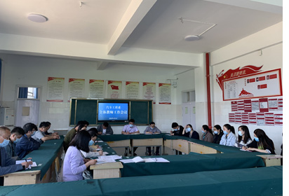 宿迁经贸高职汽车工程系召开4月份工作总结会议