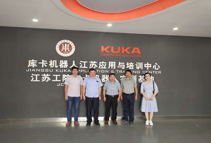 泗阳中专赴江苏工院洽谈合作办学项目