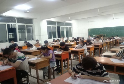 泗阳中专：对口升学部开学第一考