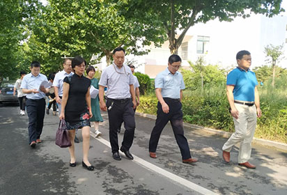 沭阳中专迎来宿迁市“三项管理规范”专项检查