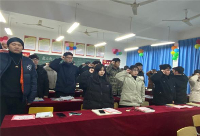 激情岁月，拼搏有我——宿迁经贸高职机电工程系开展专转本百日冲刺誓师大会