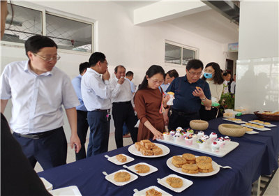 泗阳中专迎来市职教观摩团