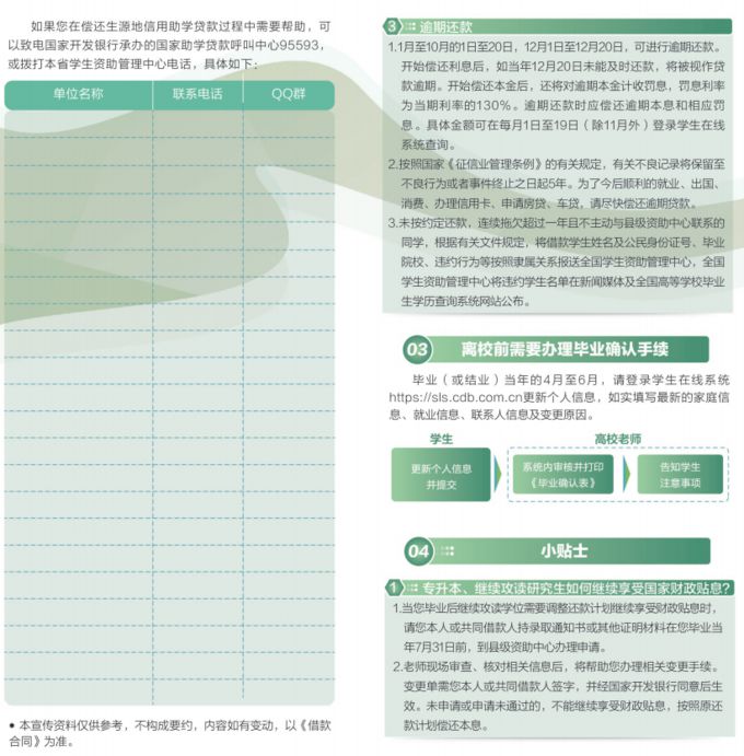 生源地信用助学贷款政策