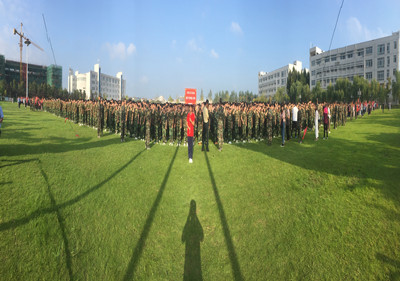 泗阳中专举行2021年秋季学期开学典礼暨新生军训开营仪式