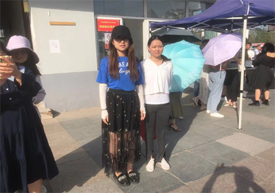 泗阳中专：温情的相送