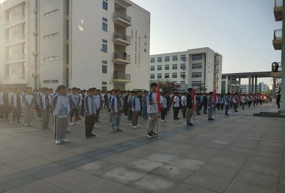 宿迁技师学院举行“嘹亮歌声庆党生”活动