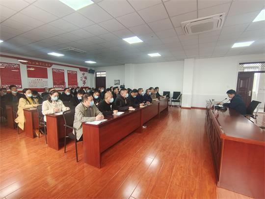 沭阳中专召开意识形态工作专题培训会