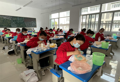 泗洪县第三届职业技能大赛在泗洪中专成功举办