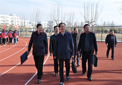 江苏联院第七指导组到泗阳中专办学点调研指导工作