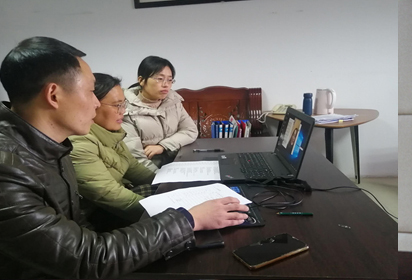 宿迁经贸高职举行2019级南京师范大学成人本科论文线上答辩