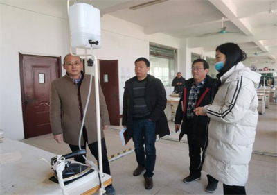 泗阳县教育局到泗阳中专指导技能学考补测工作