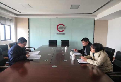 宿迁技师学院培训处到龙净环保、南钢金鑫进行新型学徒制中期培训洽谈