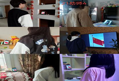 宿豫中专组织学生开展线上升旗仪式