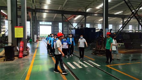 2022年职教活动周:沭阳中专组织师生代表赴国开区企业观摩学习