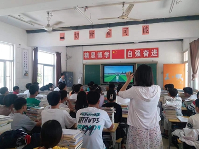 泗阳中专宣讲团赴生源学校开展招生宣传活动