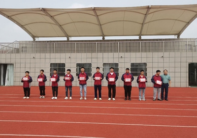 泗阳中专表彰学生“文明宿舍”