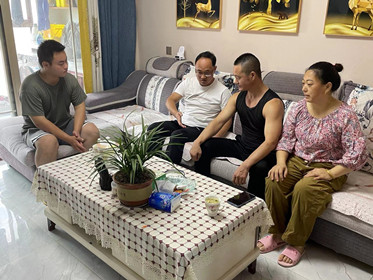 家校共育“同心圆”  携手共同促成长 —宿迁开放大学开展家访活动