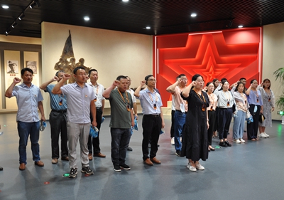 泗阳中专组织开展“强国复兴有我”主题红色基地研学活动