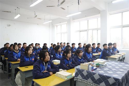 沭阳中专开学第一课：践行工匠精神 成就出彩人生