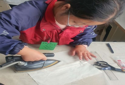 展技能  赛风采  同提升 —泗阳中专服装工程系举行服装与服饰设计专业9月份技能月赛